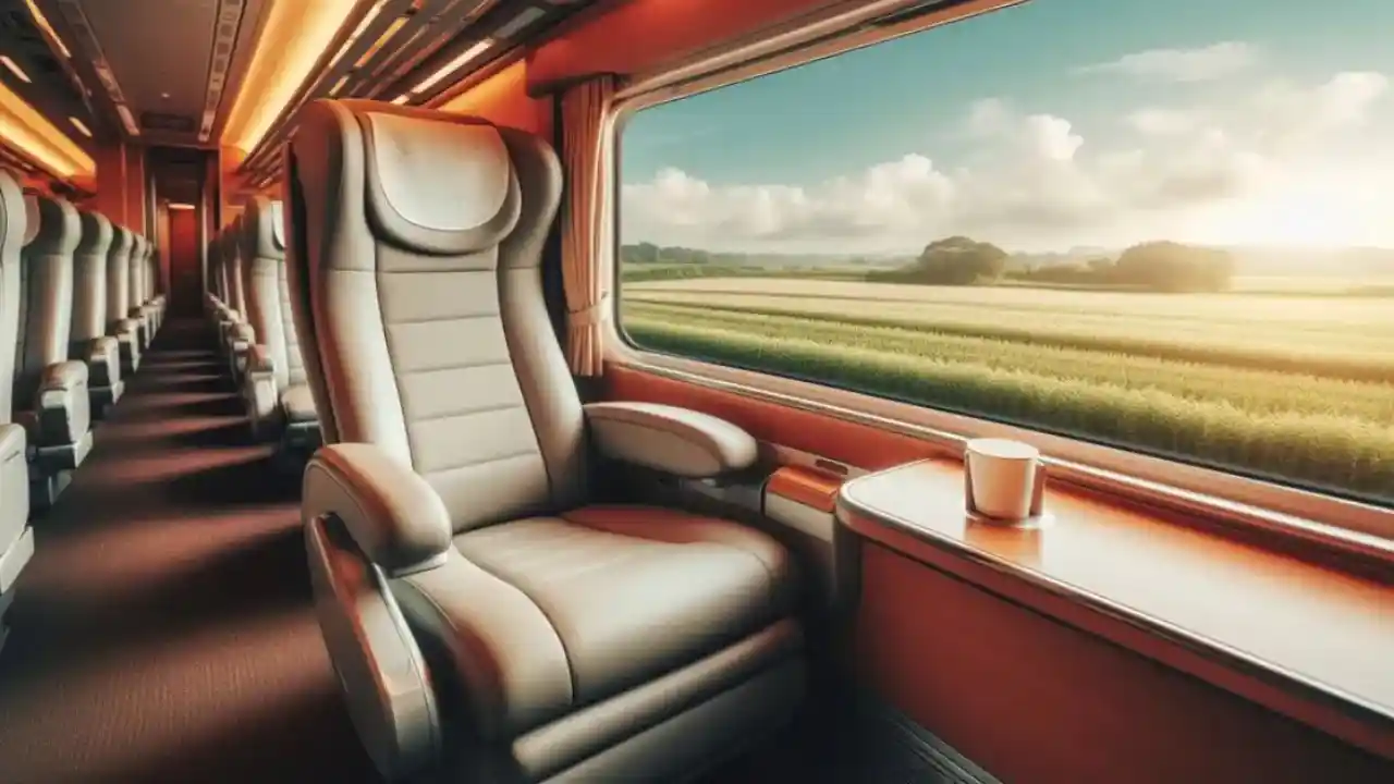 ट्रेन में किसी को अपनी बुक की गई सीट छोड़ने के लिए कैसे प्रेरित करें? : AI generated image